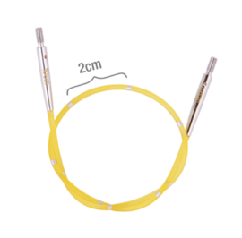 Леска KnitPro Smart Stix, жёлтая — фото 1